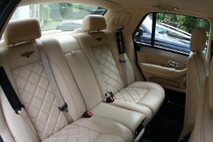 interior of our Bentley Arnage T